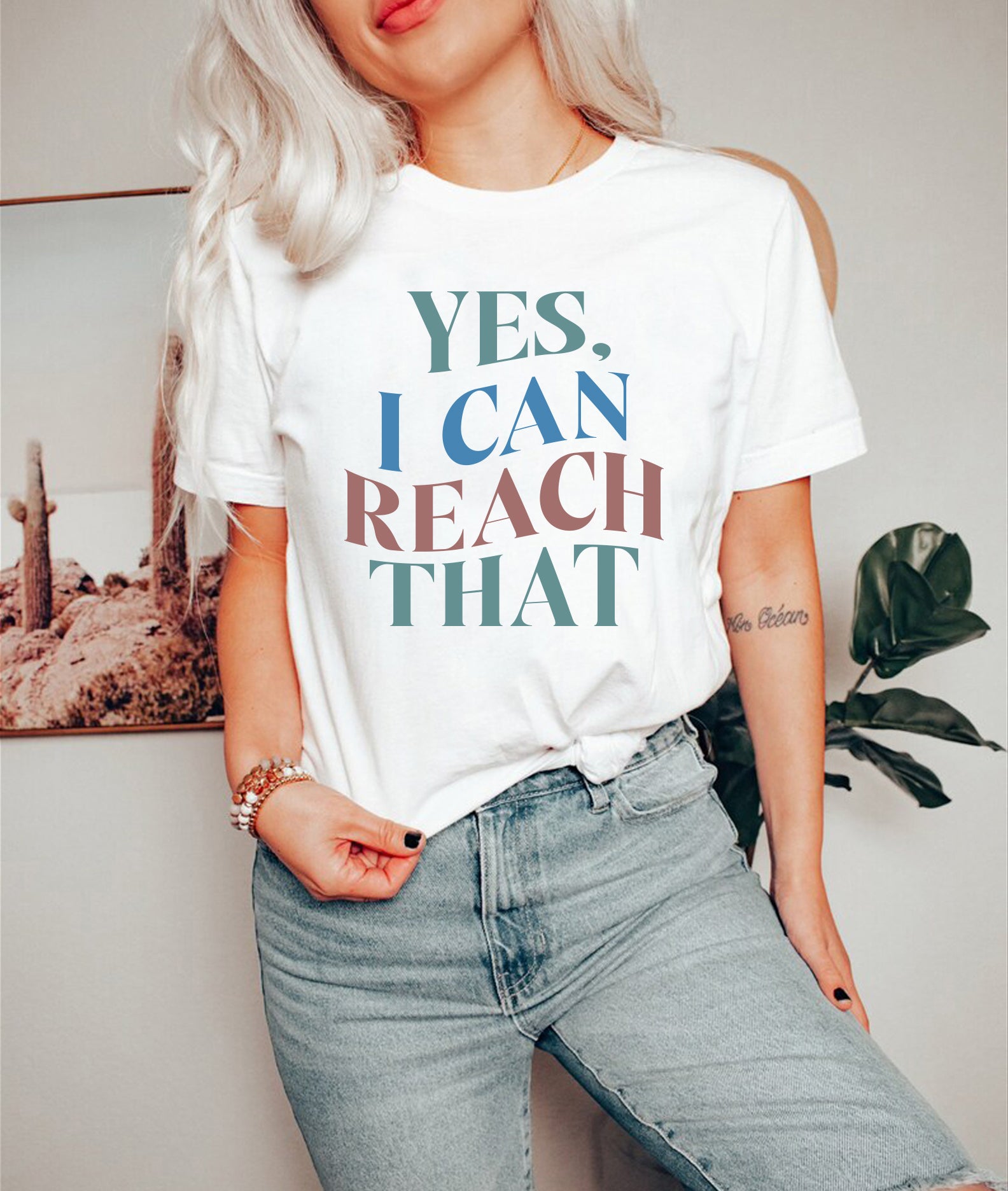 ModelHeight “Yes, I Can Reach That” T-Shirt